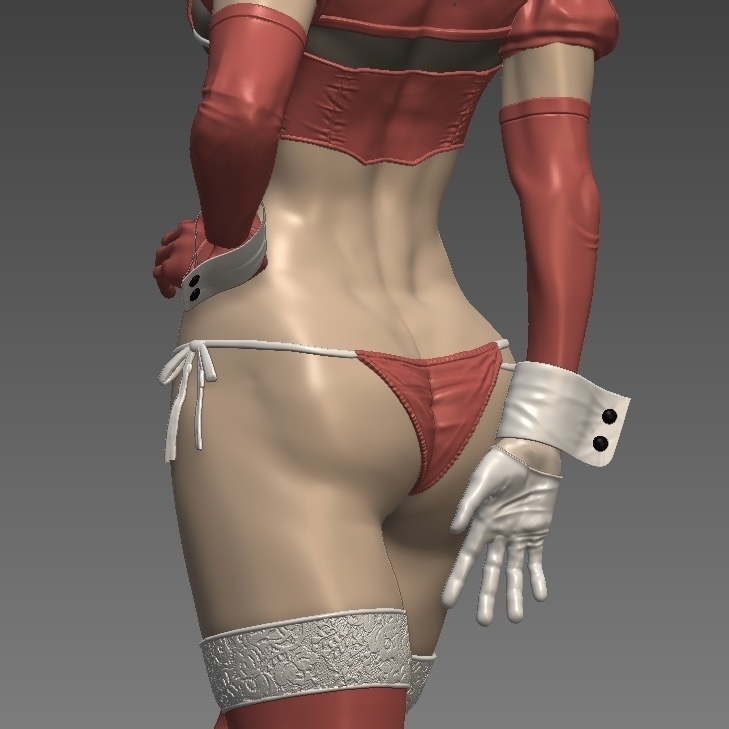 フィギュアSTLデータ「Maidoll Meaning」 STL file for 3D printing