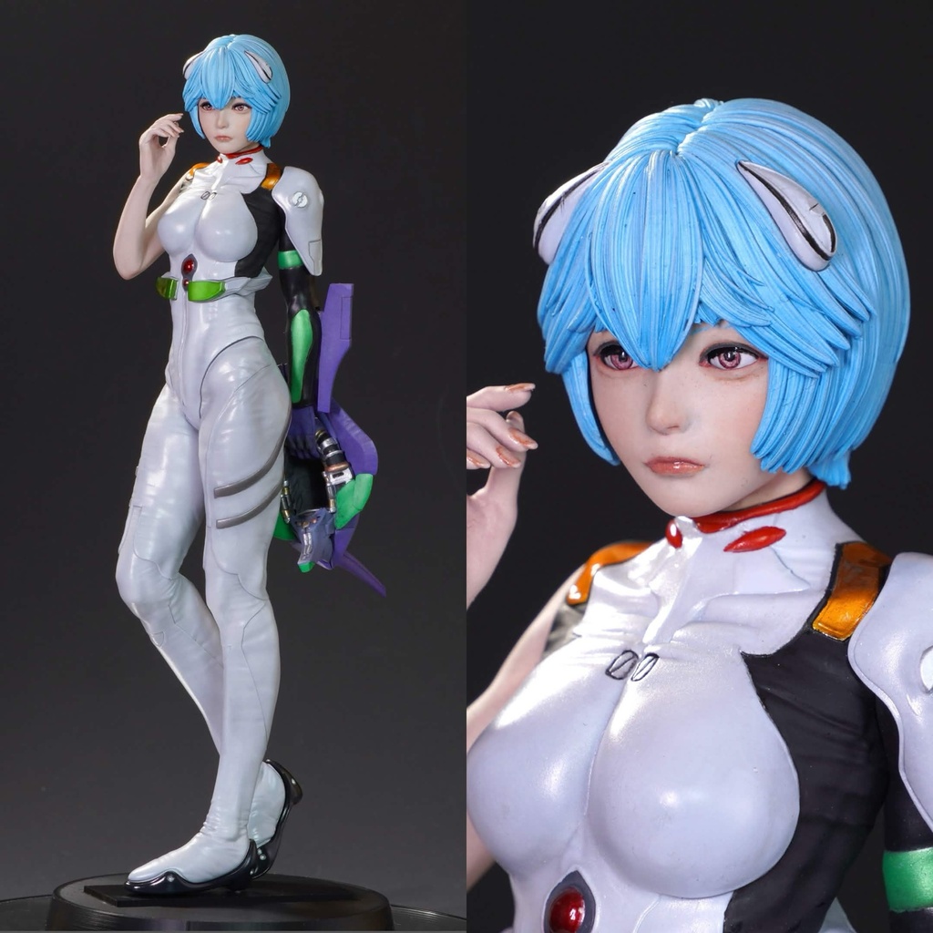 1/6スケール 未組み立てガレージキット「綾波レイ-EVA01HEAD-」限定台座セット