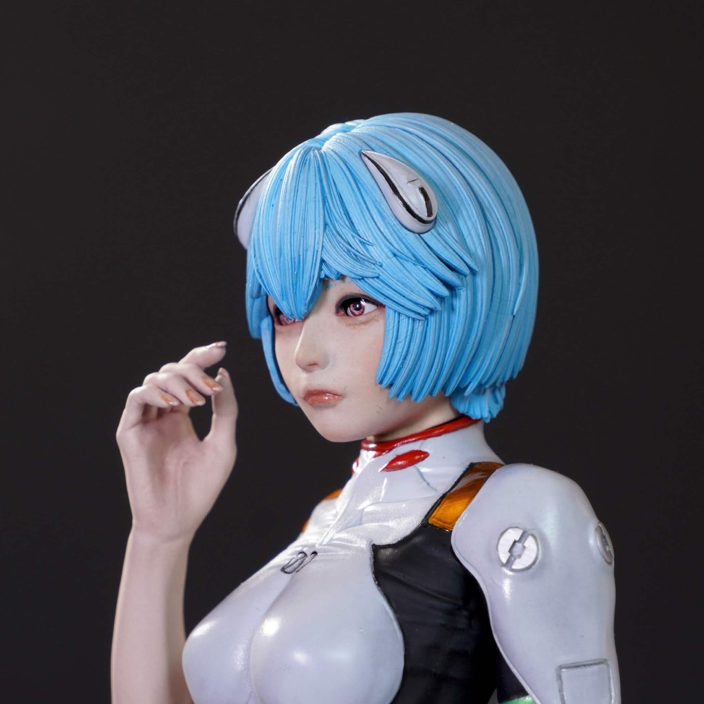 1/6スケール 未組み立てガレージキット「綾波レイ-EVA01HEAD-」限定台座セット