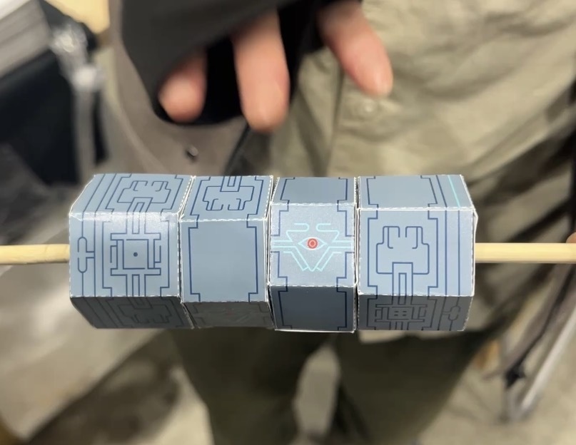 ペーパークラフト天眼錠