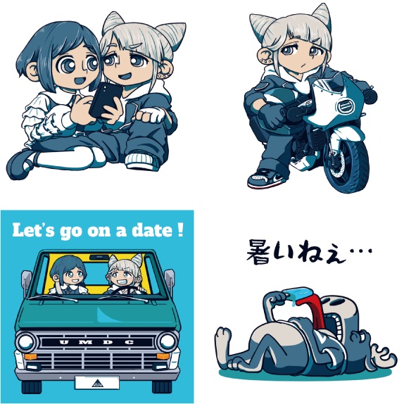 ジャスとあざシールセット