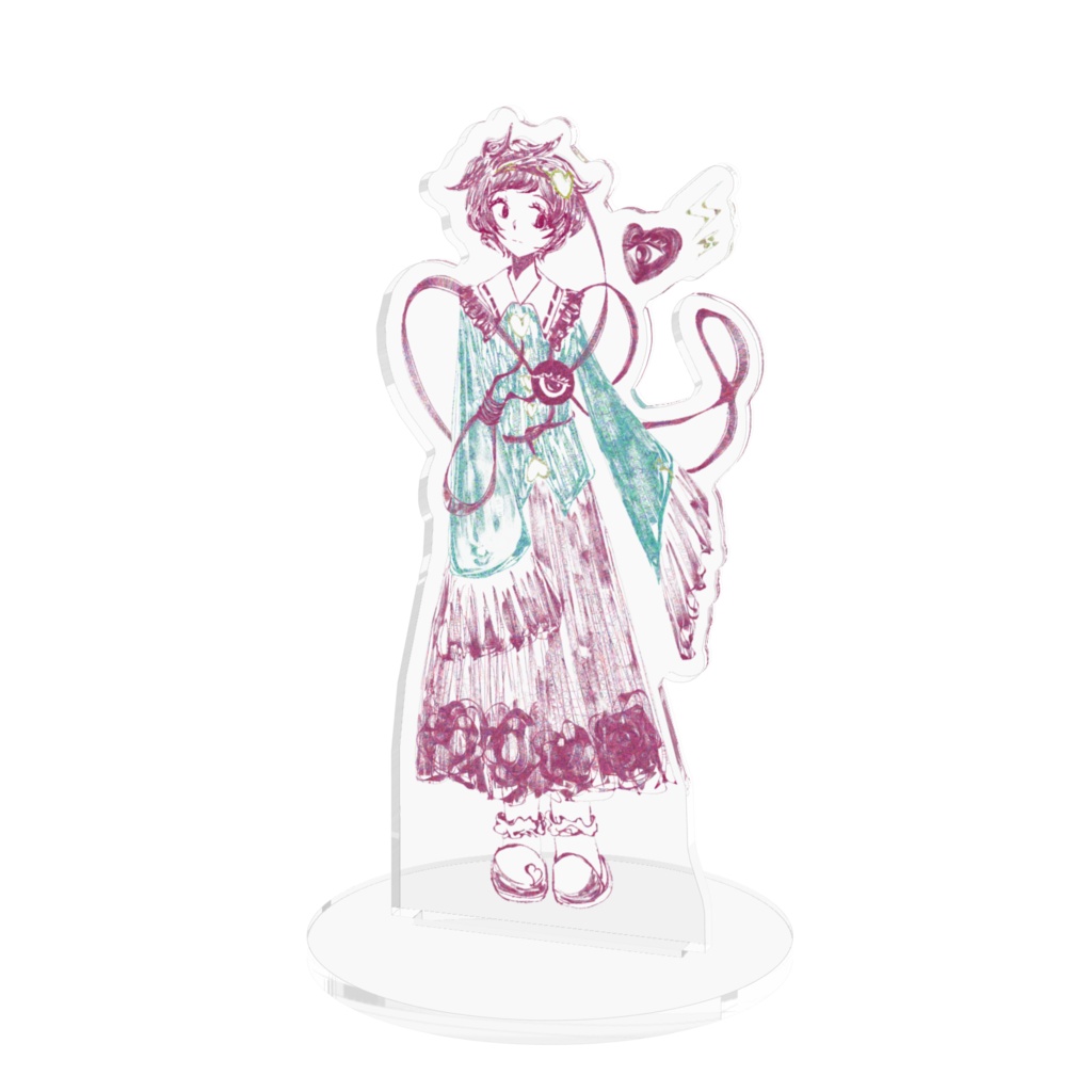 さとり樣が立っている