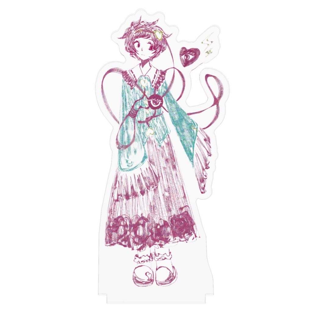 さとり樣が立っている