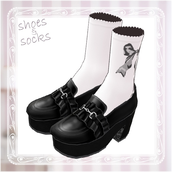 【Vroid βver】DearMyLoveコーデ第1弾フルセット【テクスチャ】