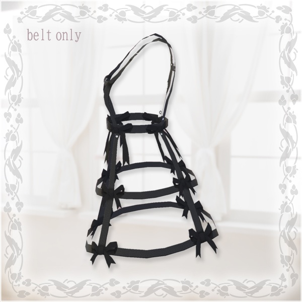 【Vroid βver】第2弾ベルトのみ(ブラック)【テクスチャ】