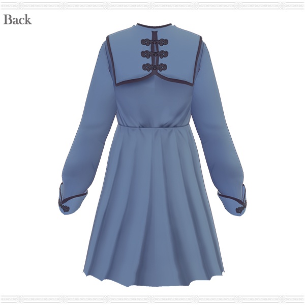 【VRoid用】チャイナ学園ワンピース