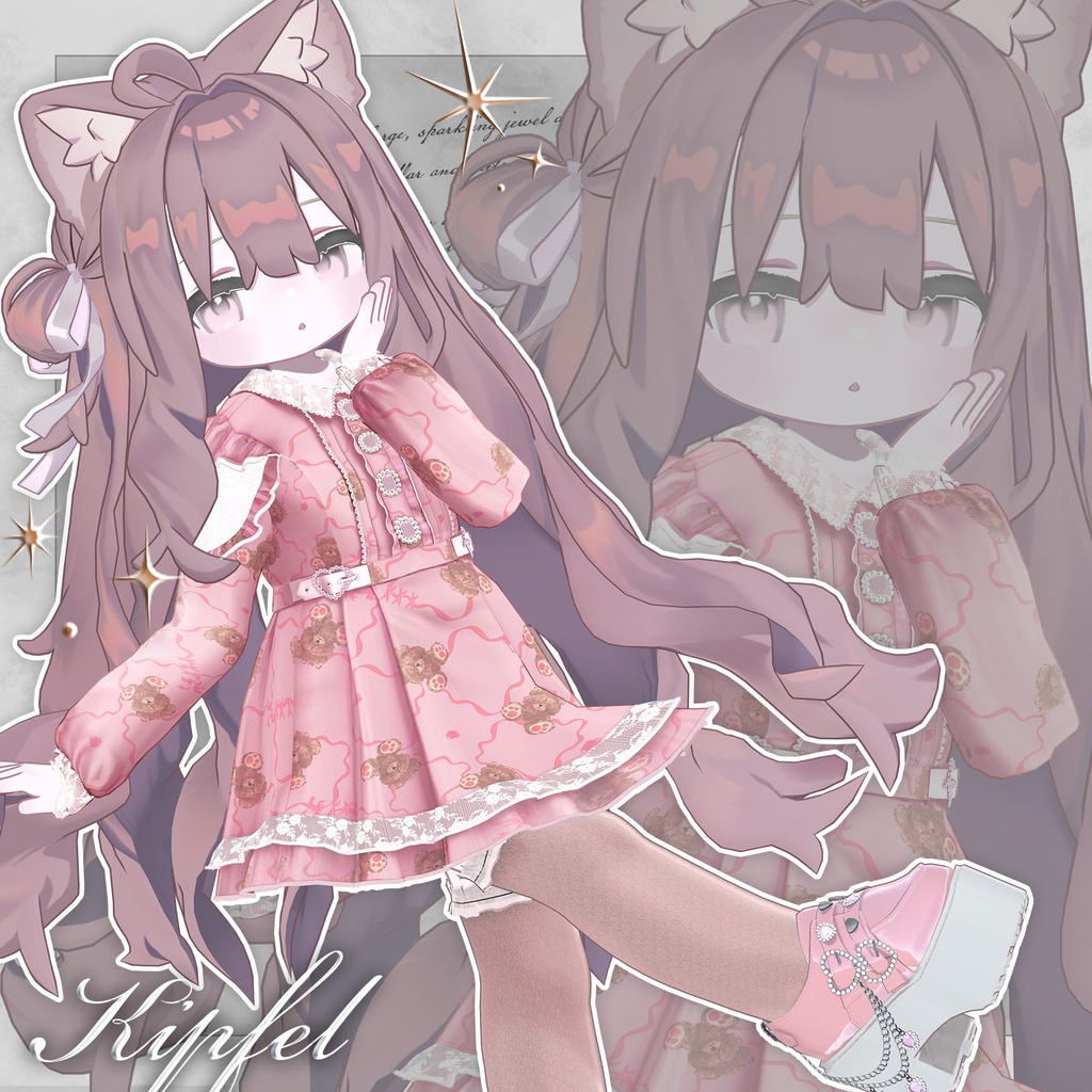 BijouLaceFrillDress(ビジューレースフリルドレス) / 7アバター対応
