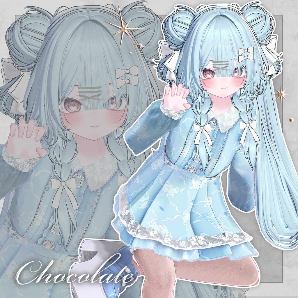 BijouLaceFrillDress(ビジューレースフリルドレス) / 7アバター対応