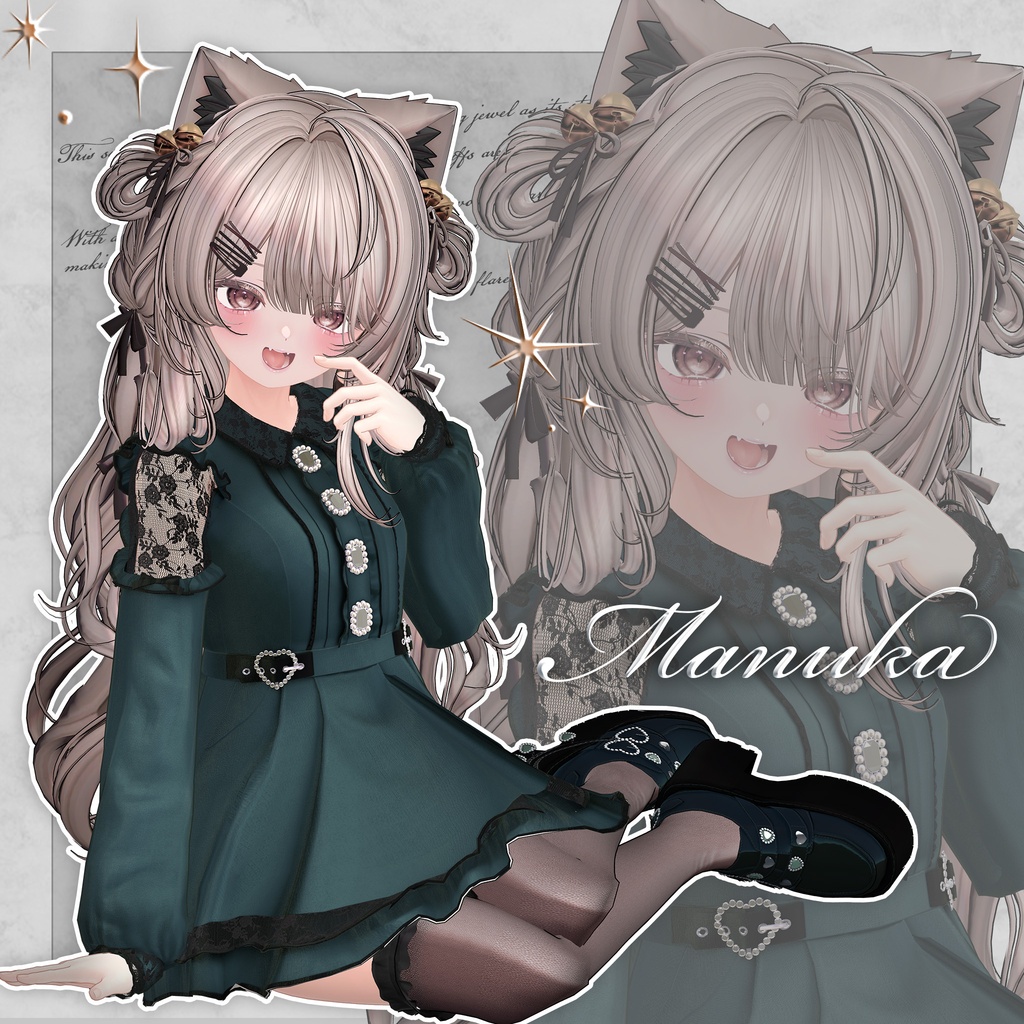 BijouLaceFrillDress(ビジューレースフリルドレス) / 7アバター対応