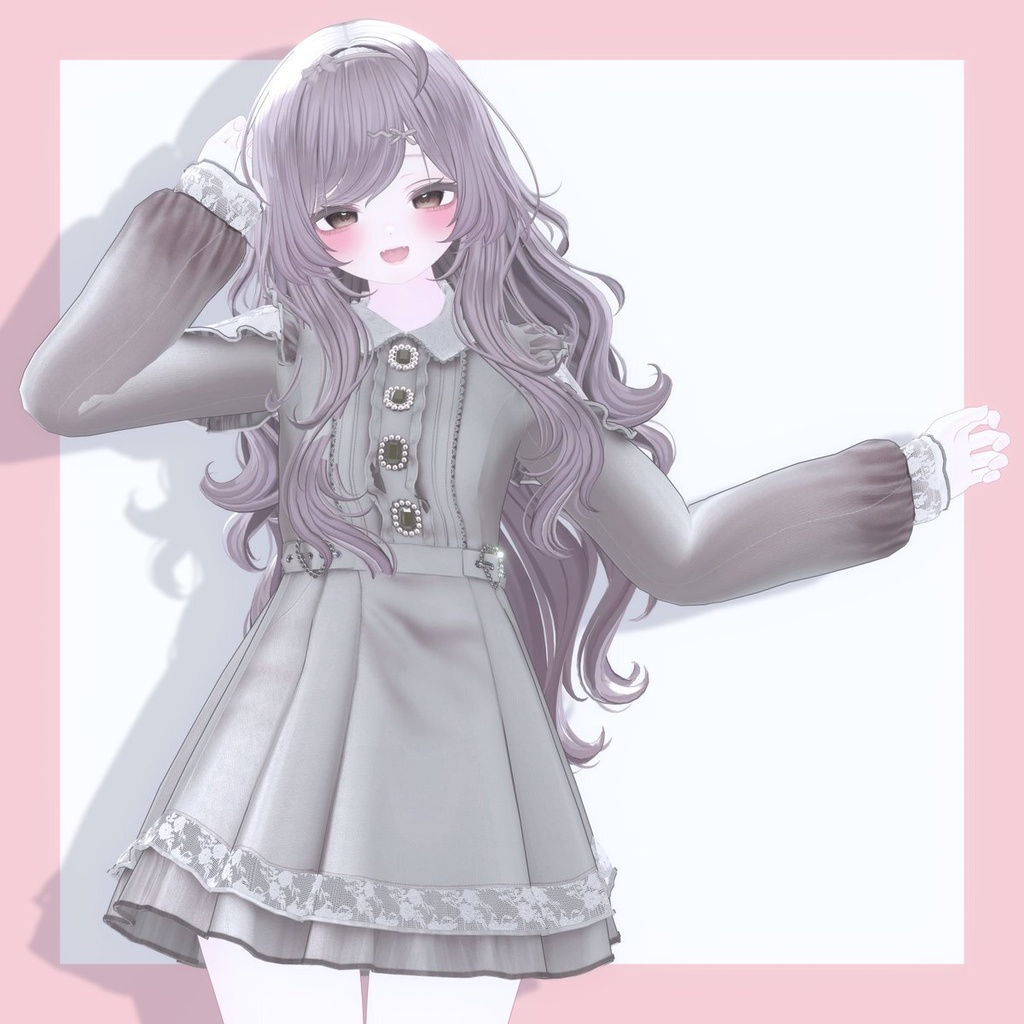 BijouLaceFrillDress(ビジューレースフリルドレス) / 7アバター対応