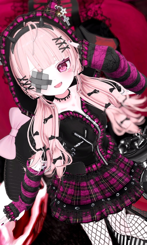 ⛓😽 【MAYO追加対応】CatEarPunk / 18アバター対応 😽⛓