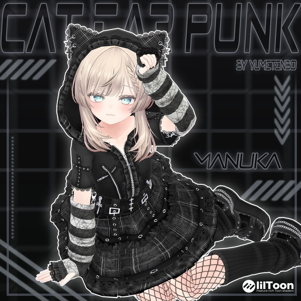 ✨Xプレゼント企画中✨CatEarPunk / 18アバター対応