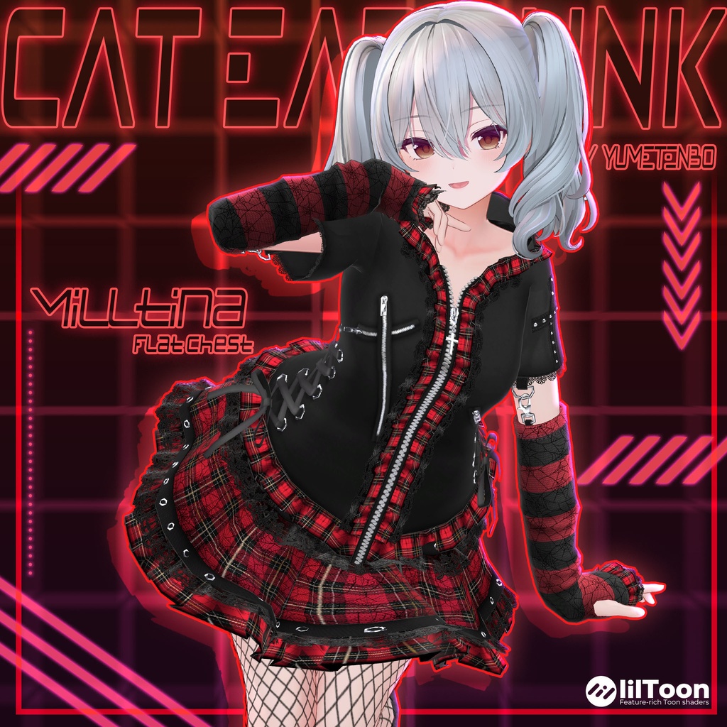 ✨Xプレゼント企画中✨CatEarPunk / 18アバター対応