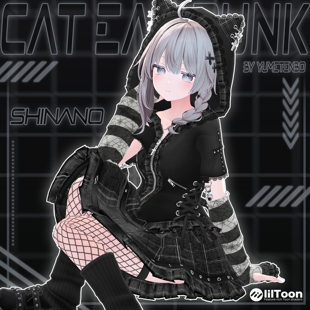 ✨Xプレゼント企画中✨CatEarPunk / 18アバター対応