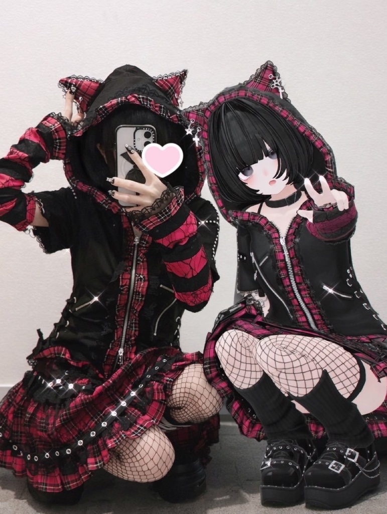 ⛓😽 【MAYO追加対応】CatEarPunk / 18アバター対応 😽⛓