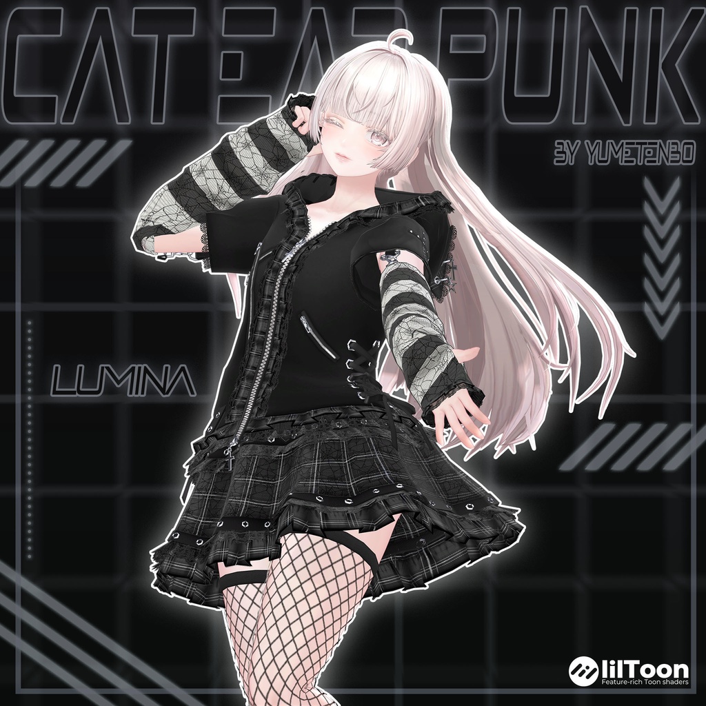 ✨Xプレゼント企画中✨CatEarPunk / 18アバター対応