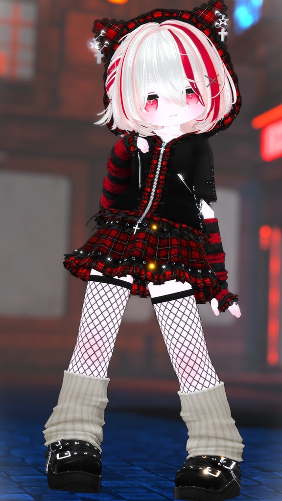 ⛓😽 【MAYO追加対応】CatEarPunk / 18アバター対応 😽⛓