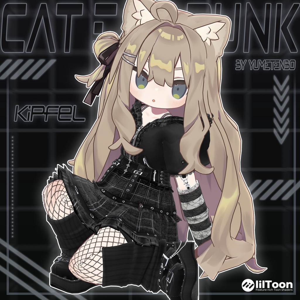 ✨Xプレゼント企画中✨CatEarPunk / 18アバター対応