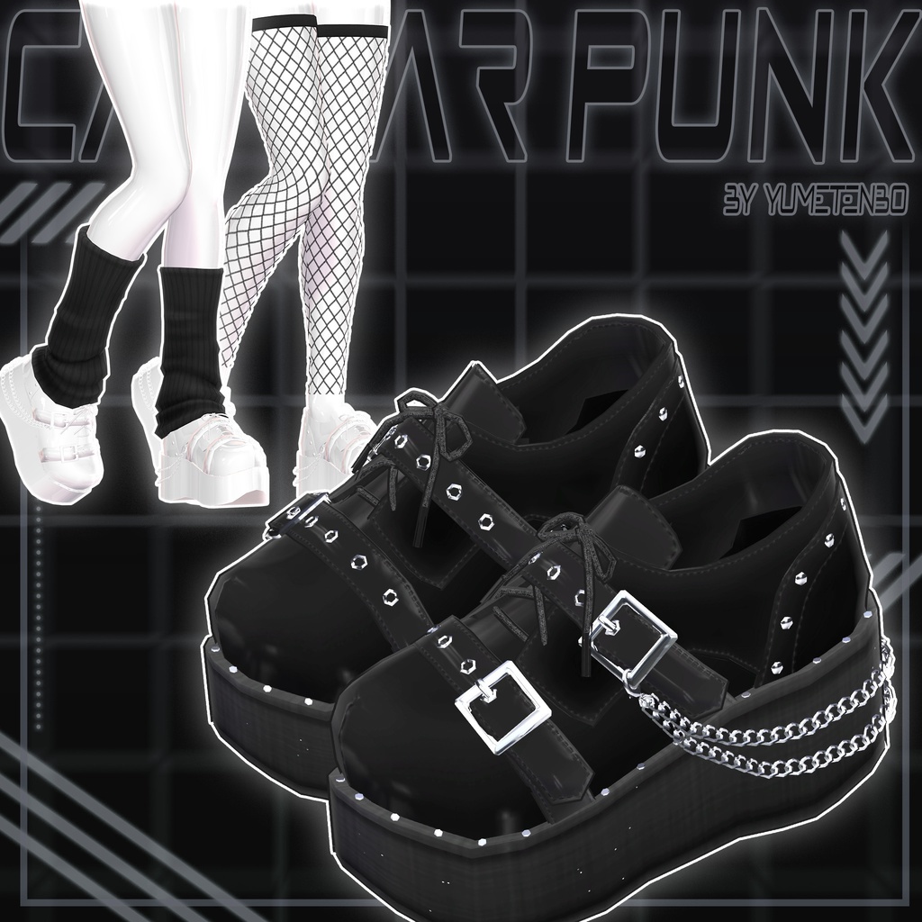 ✨Xプレゼント企画中✨CatEarPunk / 18アバター対応