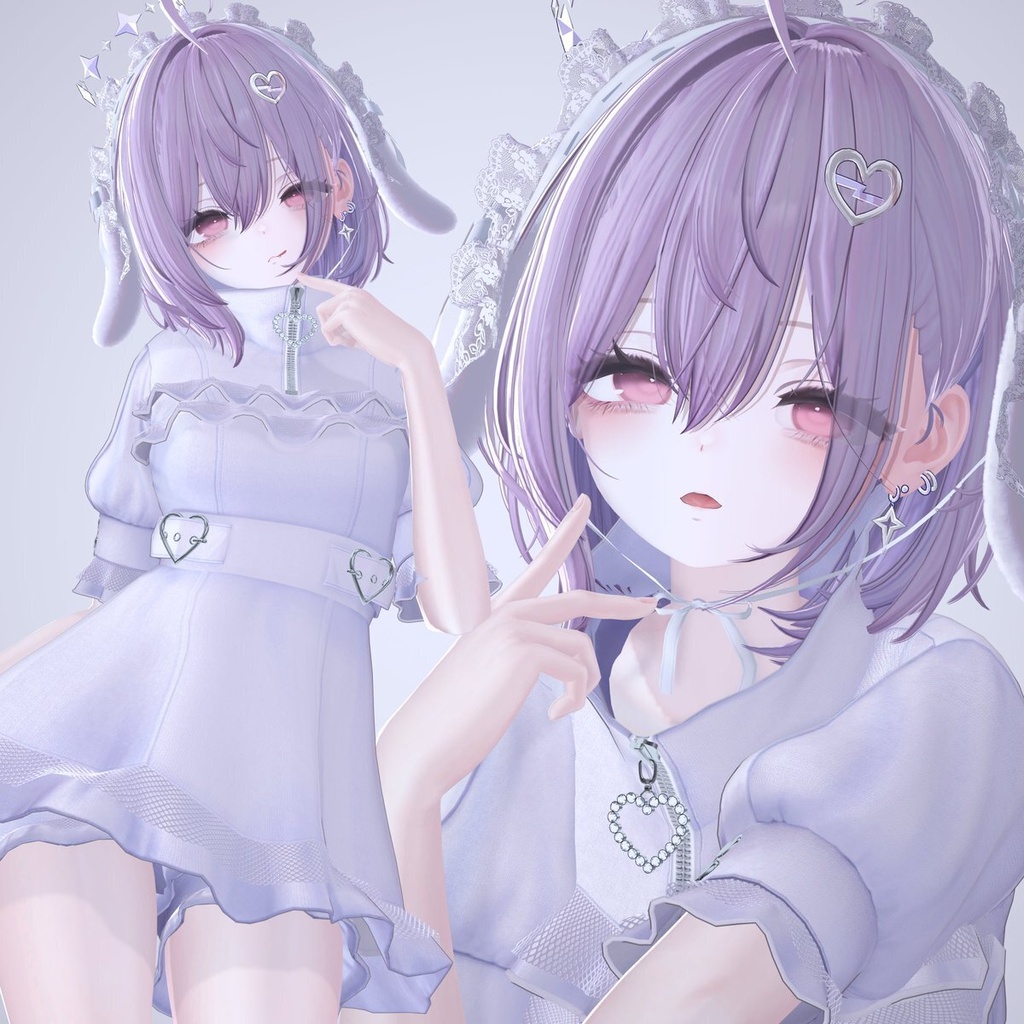 🤍🩵フリルジャージ🩵🤍15アバター対応
