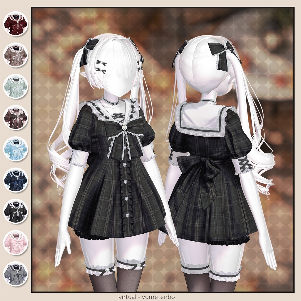 【🎁企画中!】Ribbon Sailor Setup/15アバター対応
