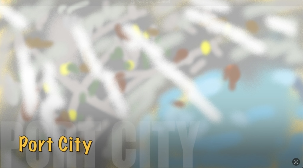 【フリーBGM】ファンタジー世界の街っぽいBGM素材「Port City」