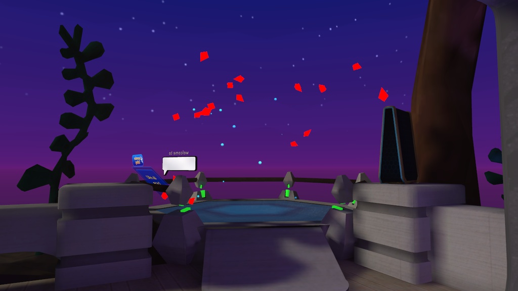 【VRChat想定】【3Dモデル】正二十面体格納型レーザービット