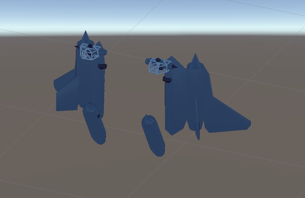 「Quest・Fallback対応 霜風ちゃん 3Dモデル(VRChat向け)」用 追加機動装備