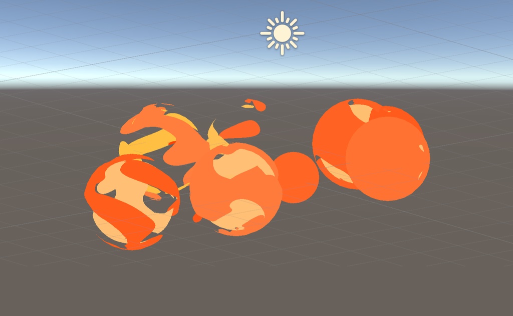 【無料】【VRChat想定】トゥーン調爆発Particle