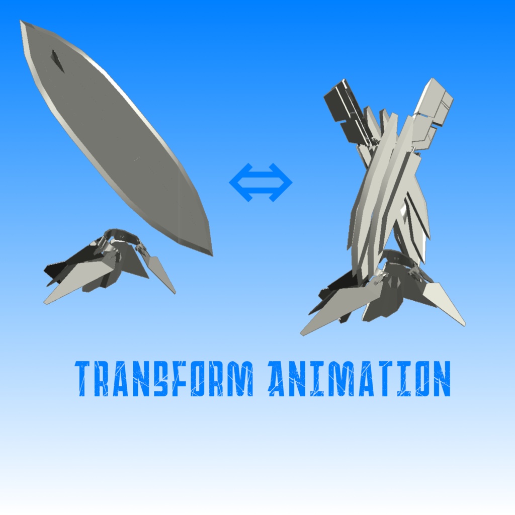 【VRC想定】【ますきゃっと向け】夏季偽装型近接武器「Mass-Surf」