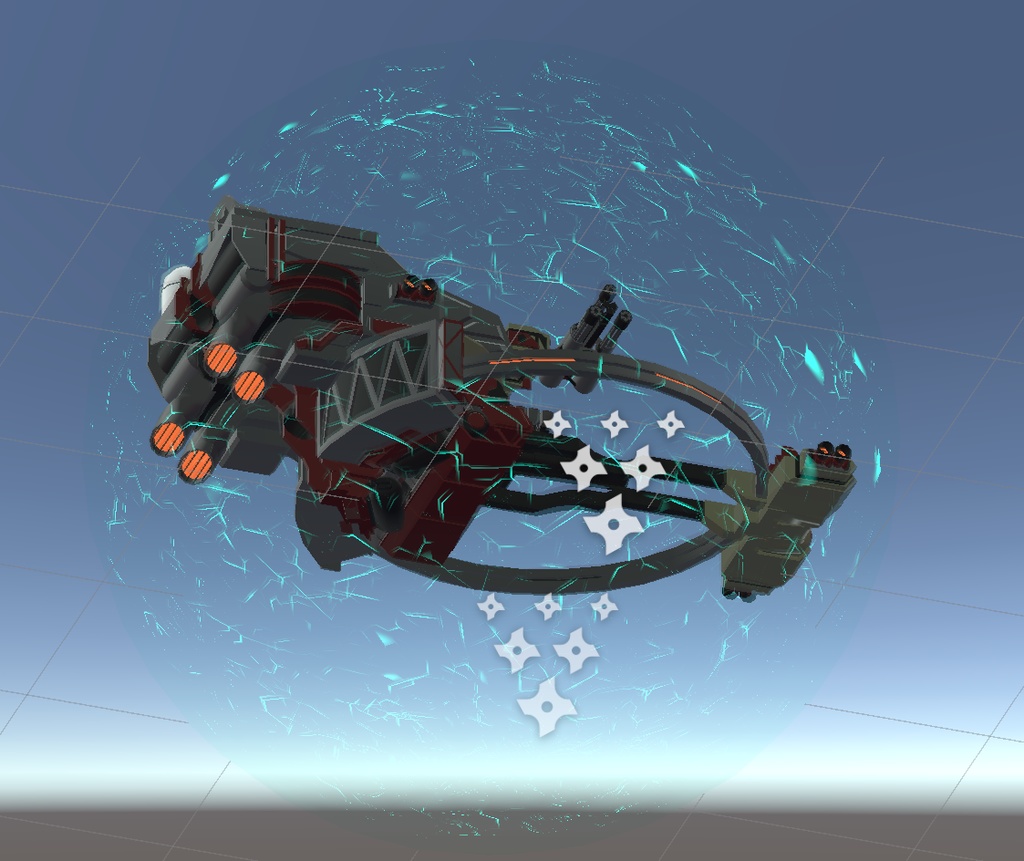 【無料】 【VRC想定】【ますきゃっと向け】特務無人機体AAP07バルテウス風装備