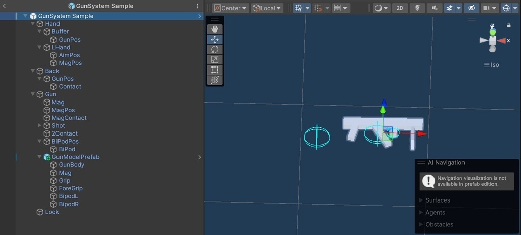 【無料】【VRChat想定】VR向け汎用銃射撃システム