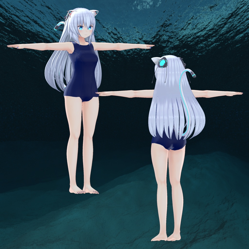 【VRC想定】【ますきゃっと向け】水空両用可変装備「Skyfish」