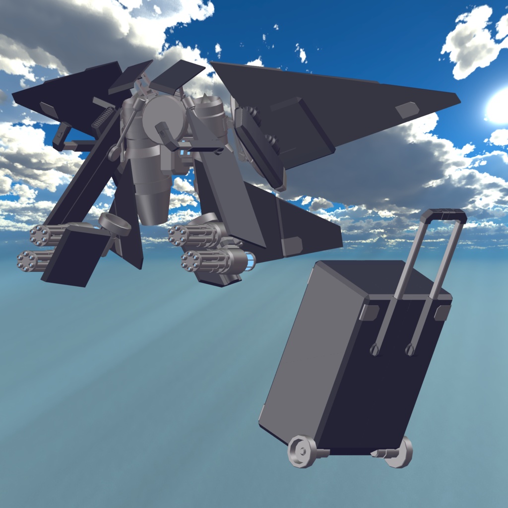 【VRC想定】偽装可変高機動兵装「FlightTraveler」