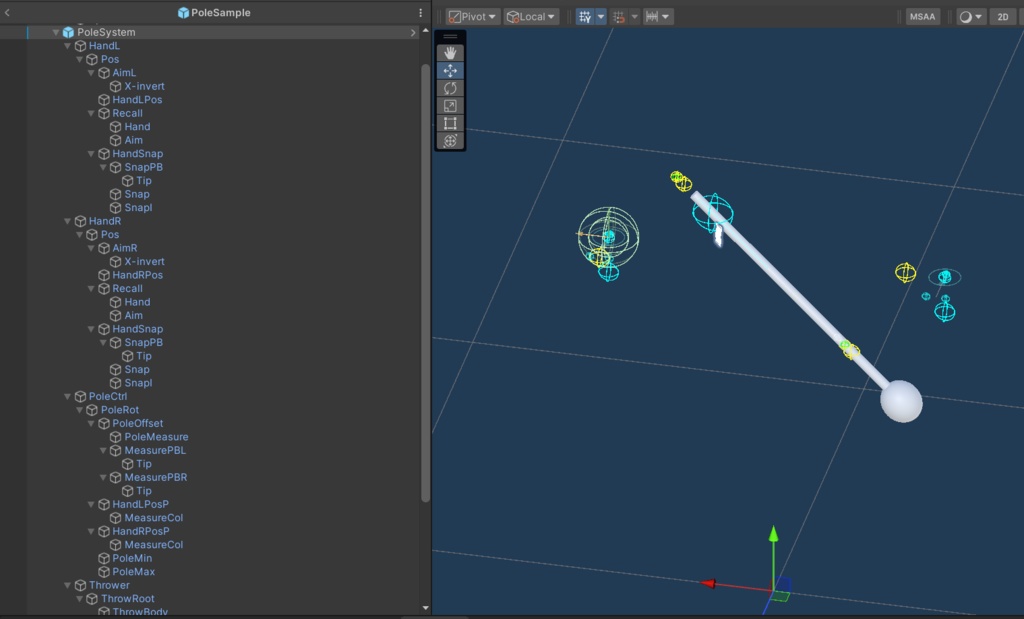 【無料】【VRChat想定】VR向け汎用両手持ちシステム