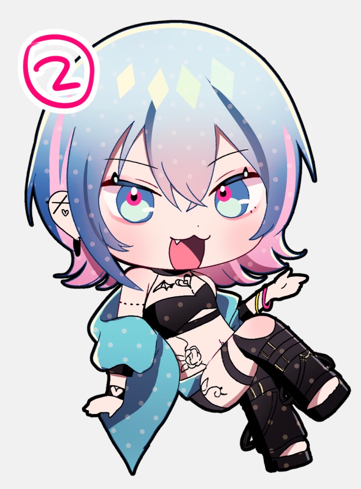 アクキー・ステッカー達