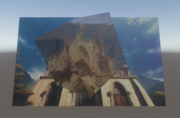 ステンドグラス 宝石シェーダー