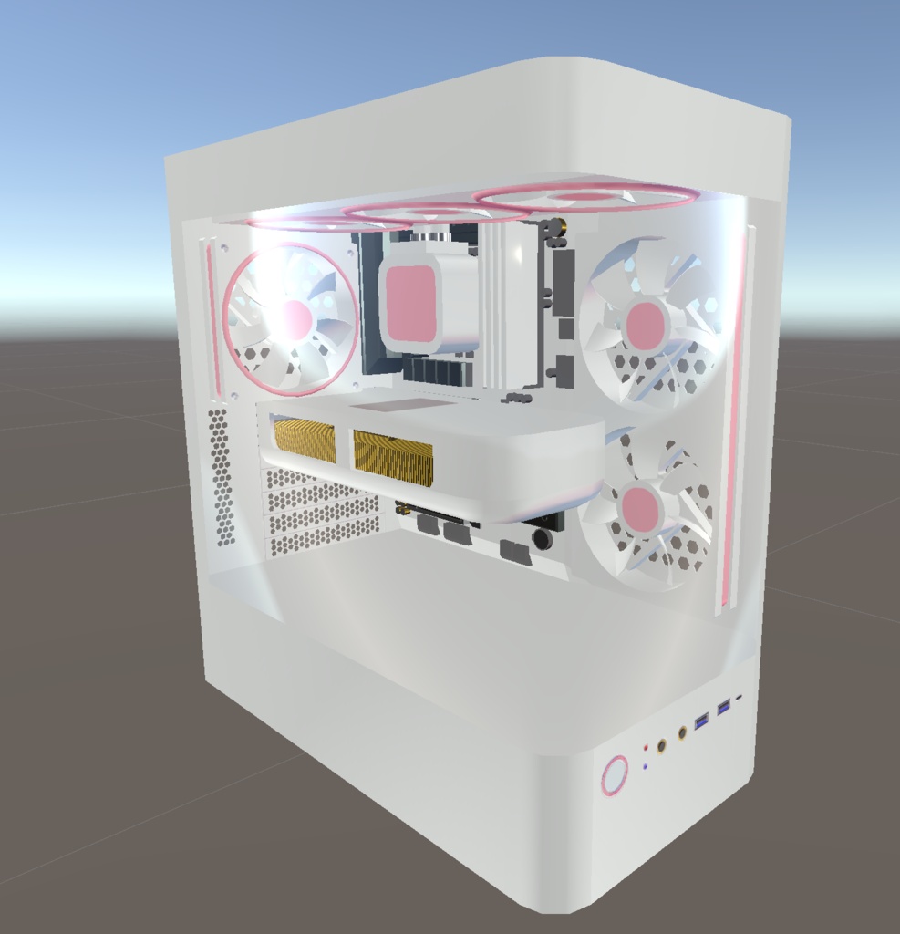 白いPC