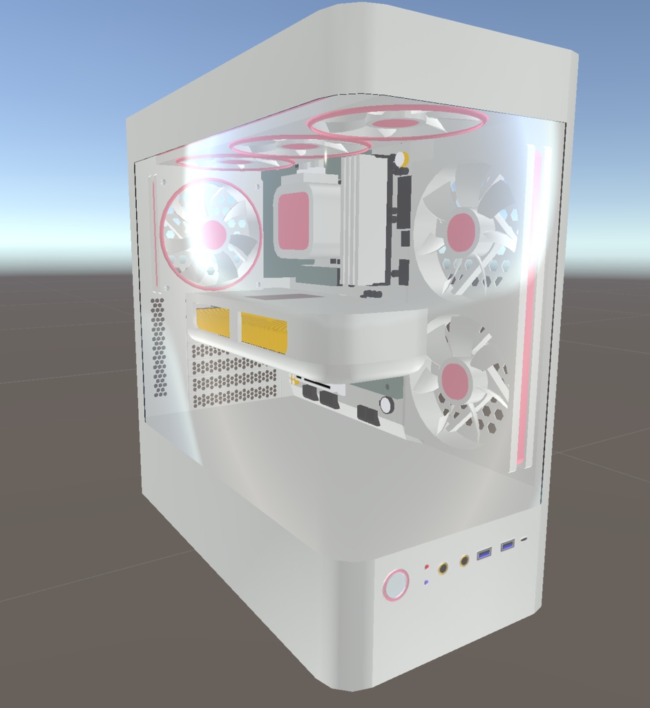 白いPC