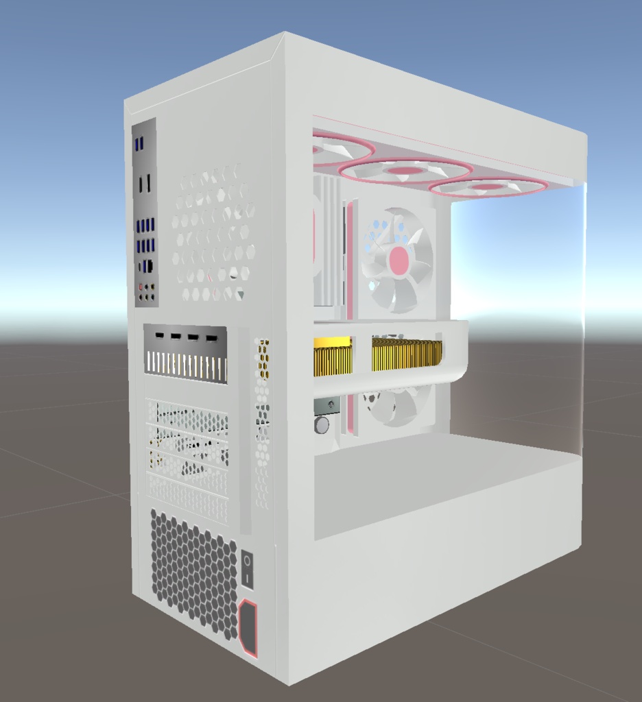 白いPC