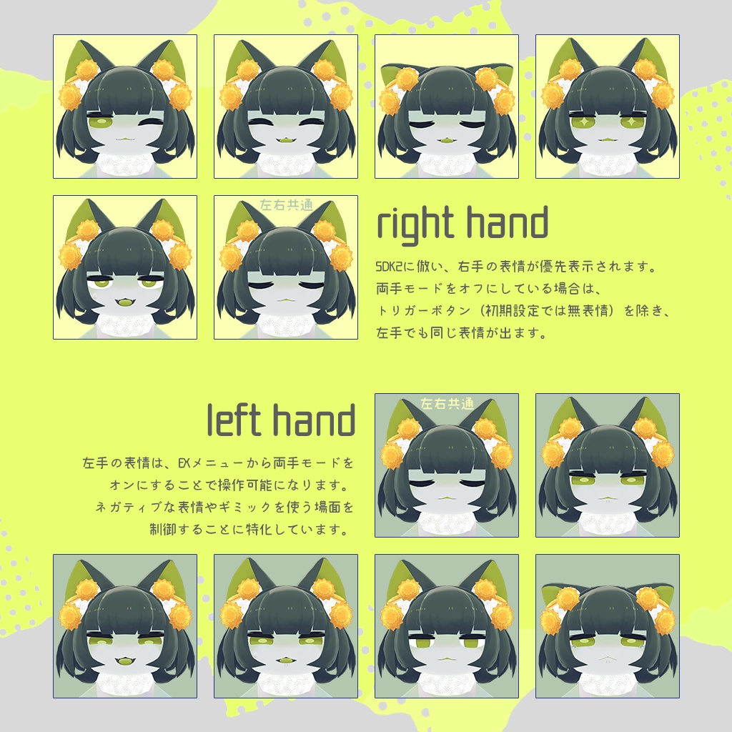 【VRChat想定モデル】Flufitte(フラフィッテ)