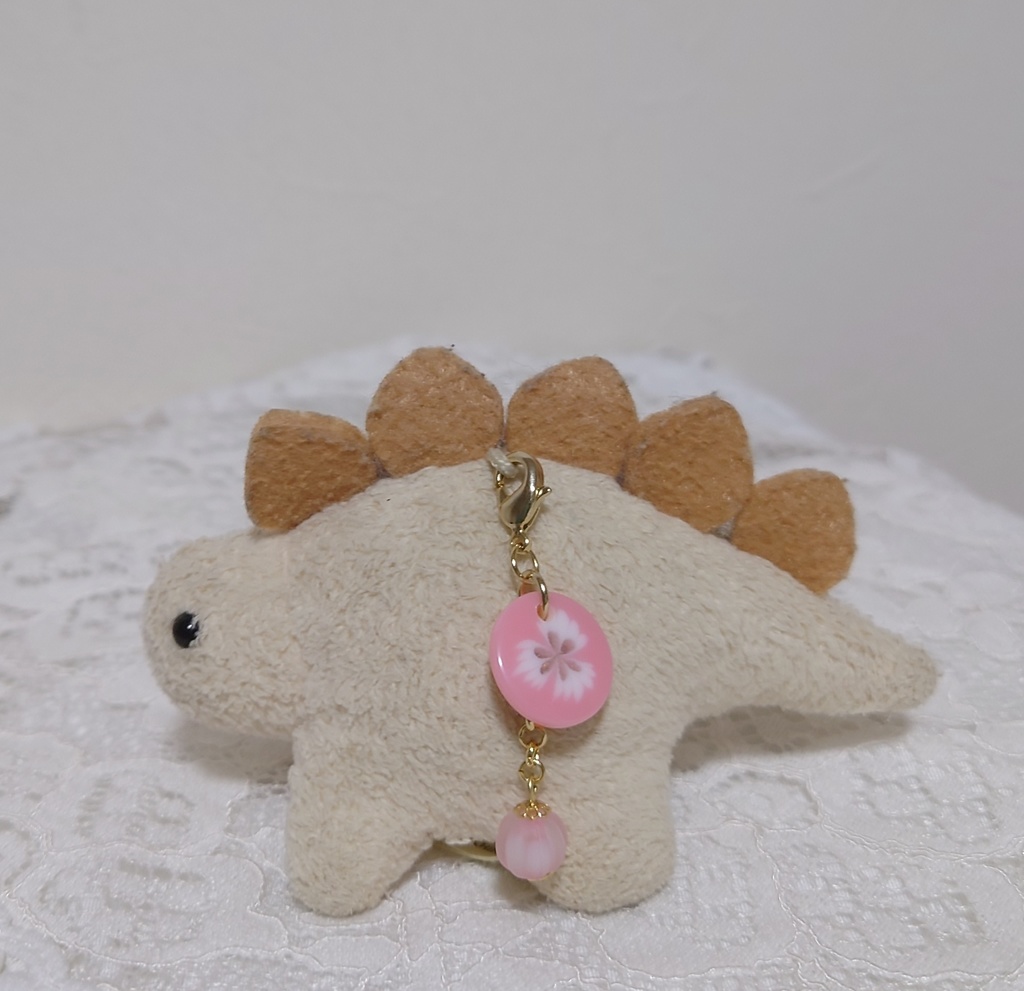 キャンディチャーム(もも)【ぬいチャーム】【マスクチャーム】