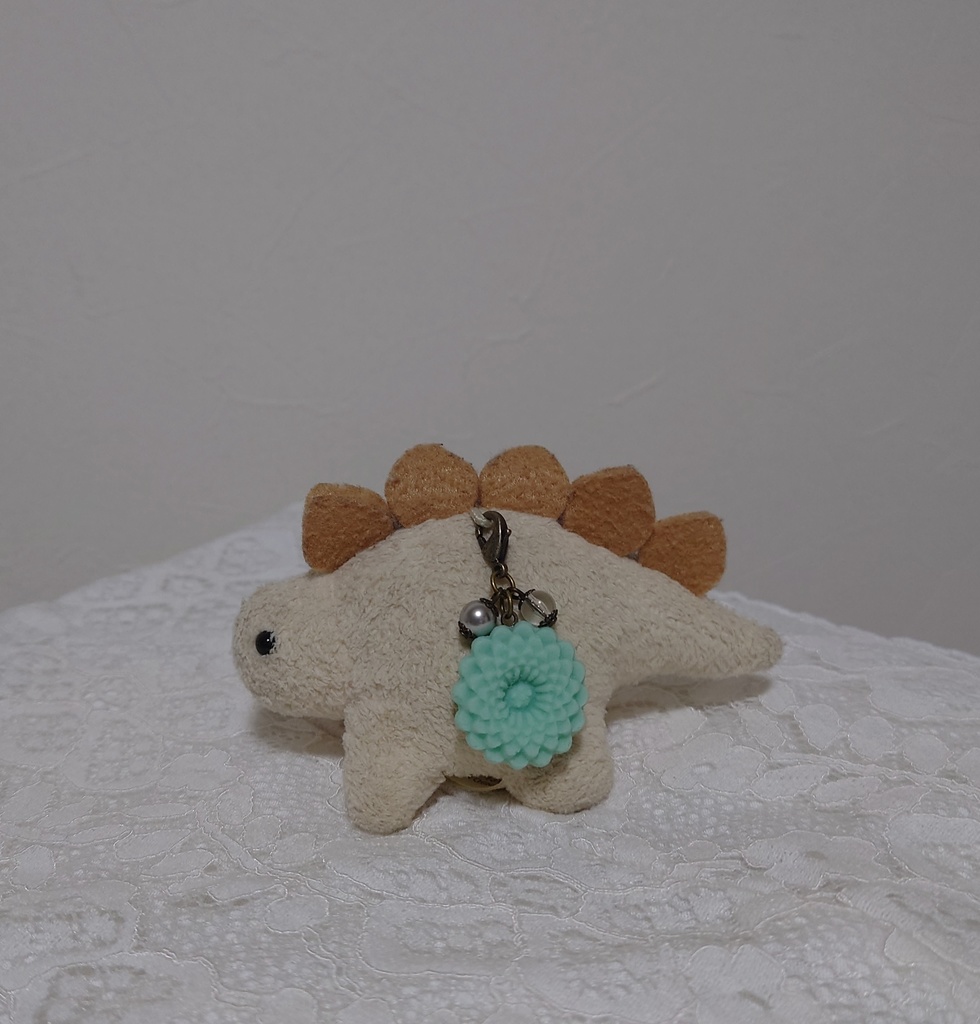 小菊(あさぎ)【ぬいチャーム】【マスクチャーム】