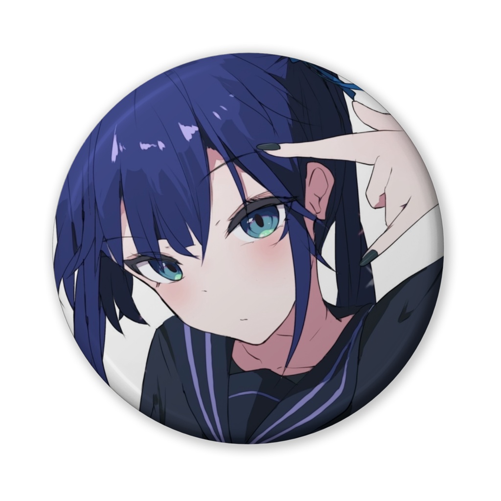 華月 オリジナル丸型缶バッジ