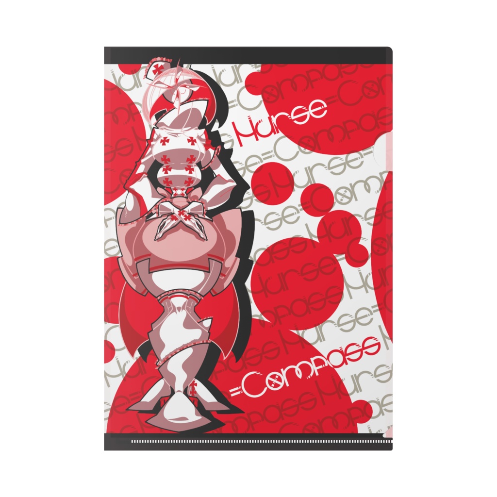 【Patch-Match-Town】推しクリアファイル*Nurse=Compass