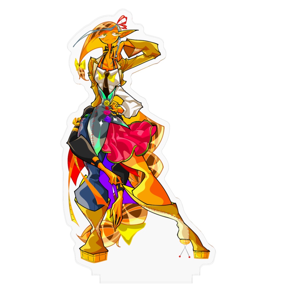 【Patch-Match-Town】アクリルフィギュア*Scissor=Clother