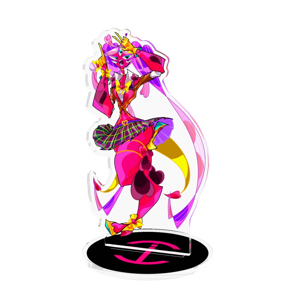 【Patch-Match-Town】アクリルフィギュア*Idol=Heart