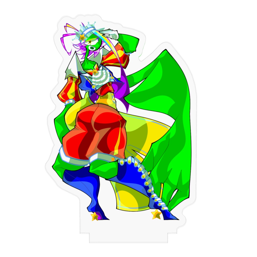 【Patch-Match-Town】アクリルフィギュア*Wave=Electronica