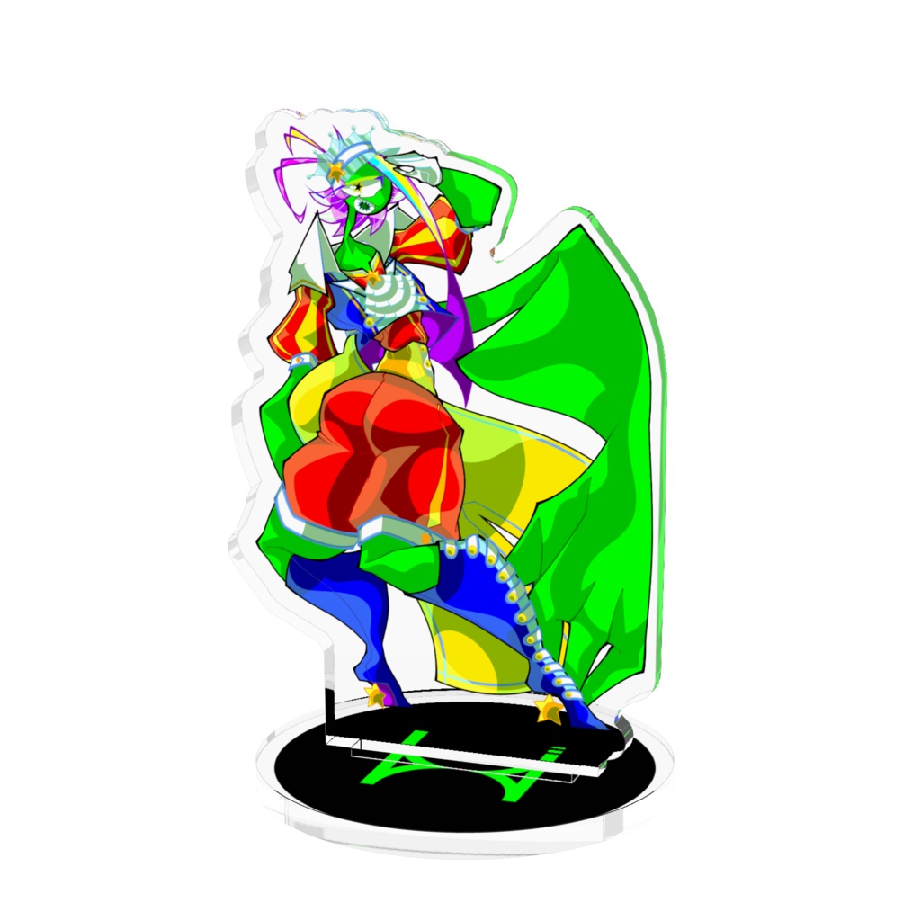 【Patch-Match-Town】アクリルフィギュア*Wave=Electronica