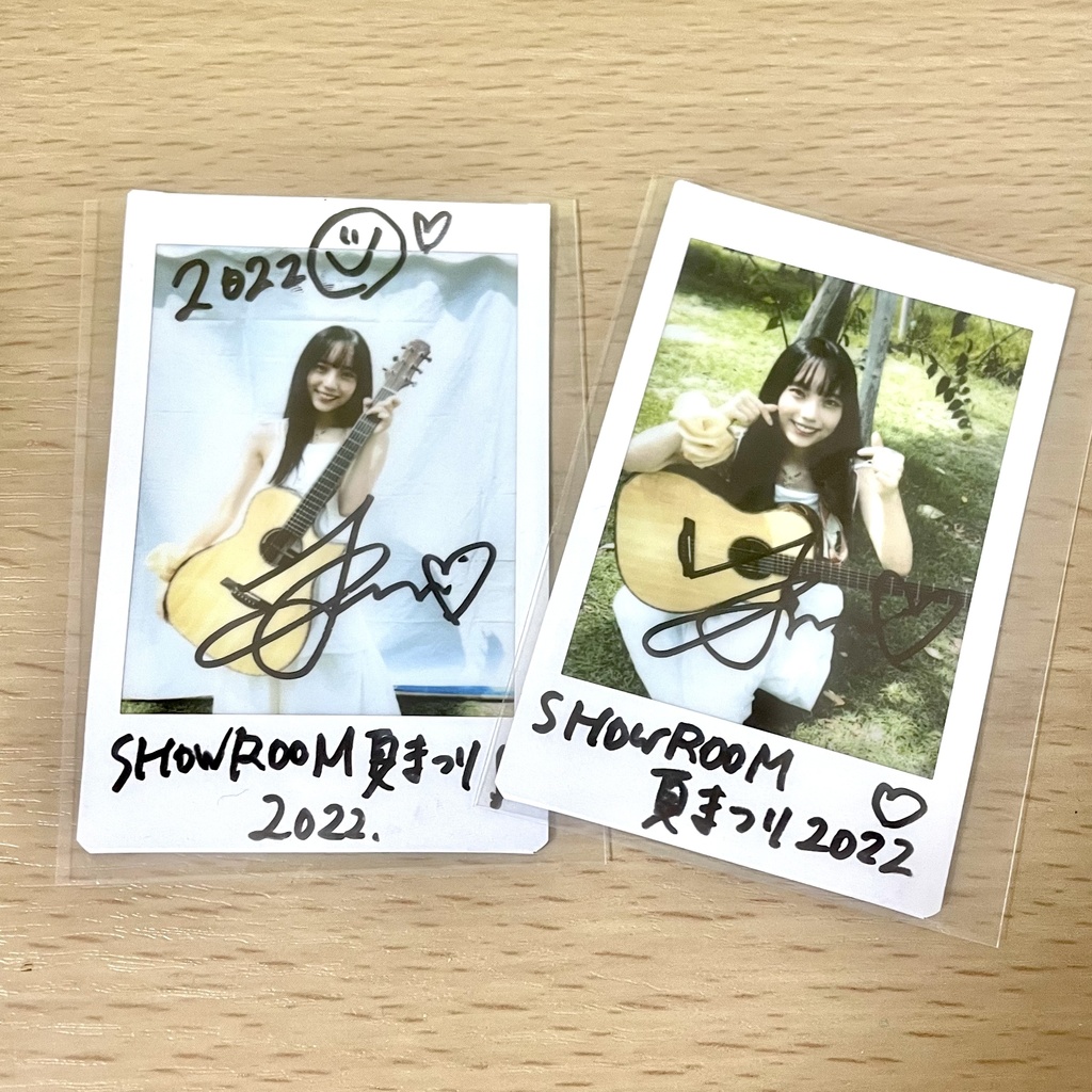 【限定】SHOWROOM夏祭りチェキ